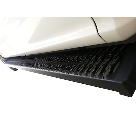 Trailfx RUNNING BOARDS, AGGRESSIVE RB VAN BLK ARBV005B
